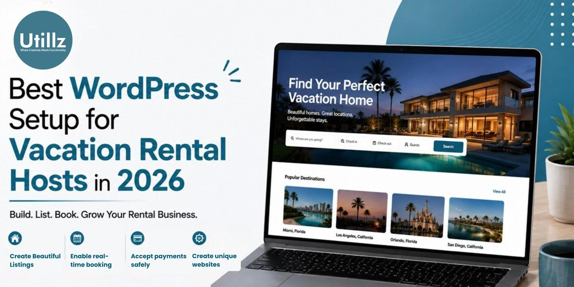 Best WordPress Setup for Vacation Rental Hosts in 2026